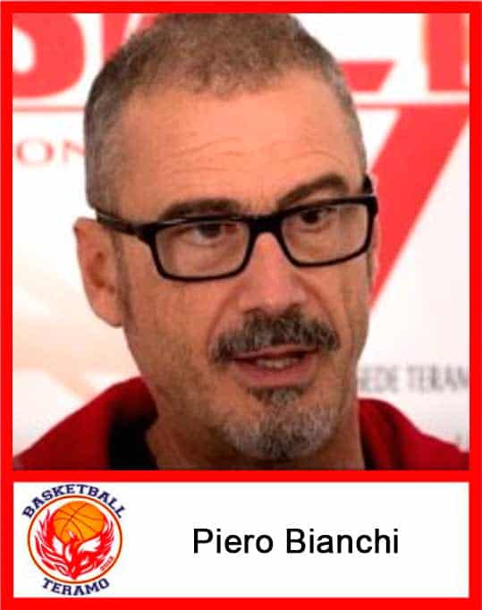 Basketball Teramo, staff, Piero Bianchi