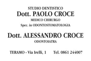 Basketball Teramo, partner, studio dentistico Dottor Paolo Croce e Dottor Alessandro Croce